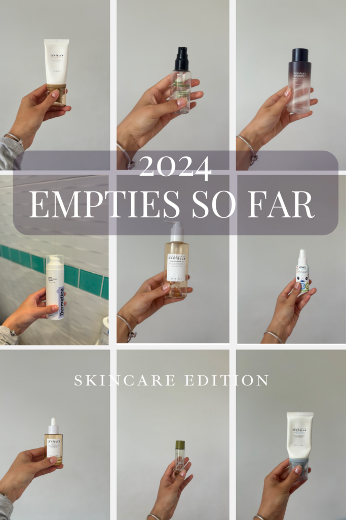 2024 skincare Empties so far: The Skincare Products I’ll Be Repurchasing Again and Again